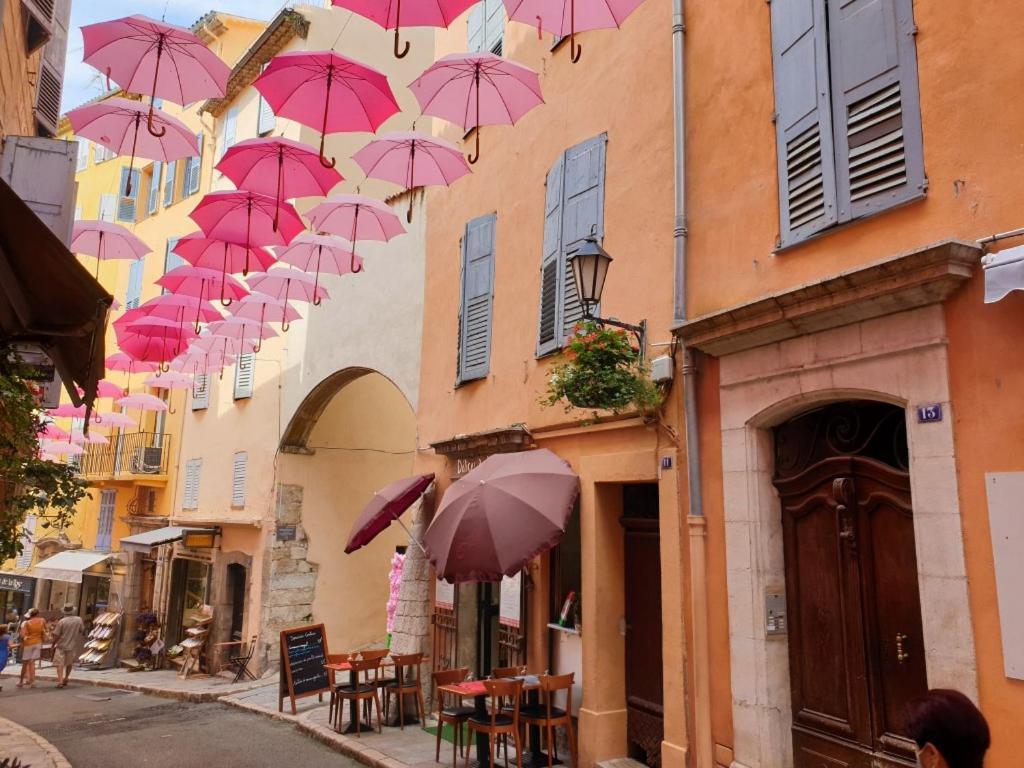 La Bulle Grassoise - Appartement Spacieux Avec Balneo Et Parking 格拉斯 外观 照片